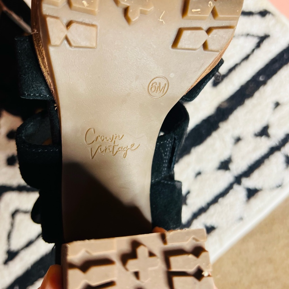 Crown Black women’s Sandals - Picture 4 of 5